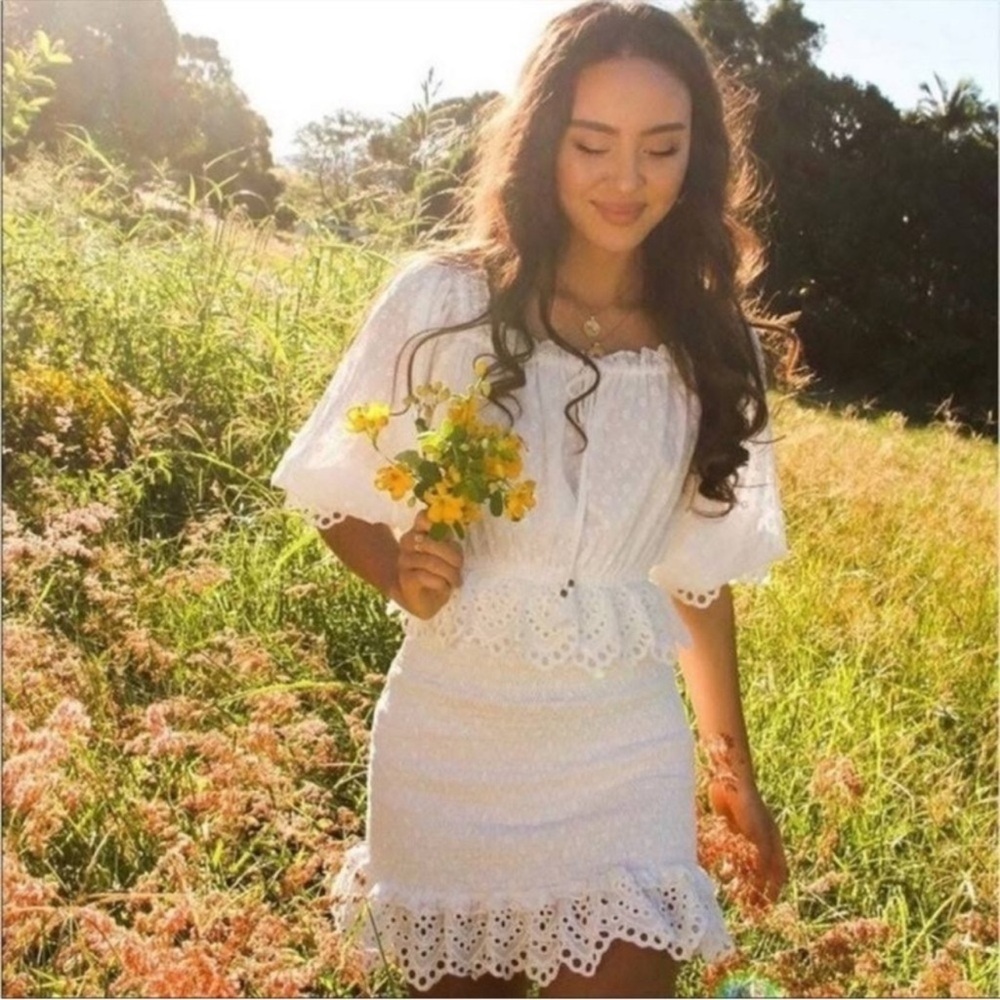 Spell White Mini Dress